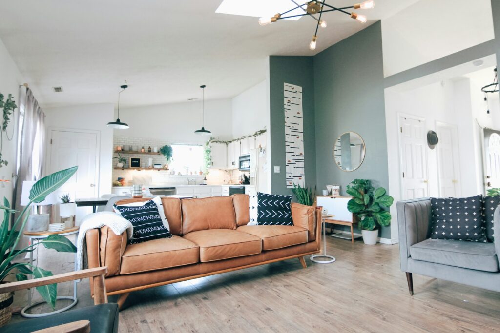 Helles Wohnzimmer